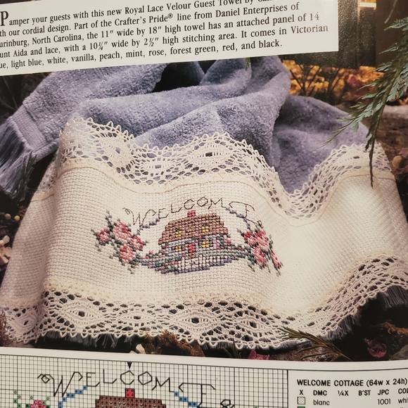 Cross Stitch Project Magazine 1993 Valentine Gifts - Picture 8 of 10